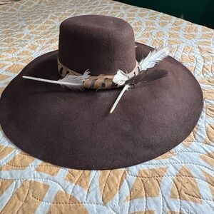 Vintage Outdoorsman/Fisherman Wide Brim Hat
